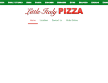 Tablet Screenshot of littleitalypizzalv.com